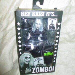 Rob Zombie's The Munsters Zombo 7" Black & White Action Figure NECA Reel Toys